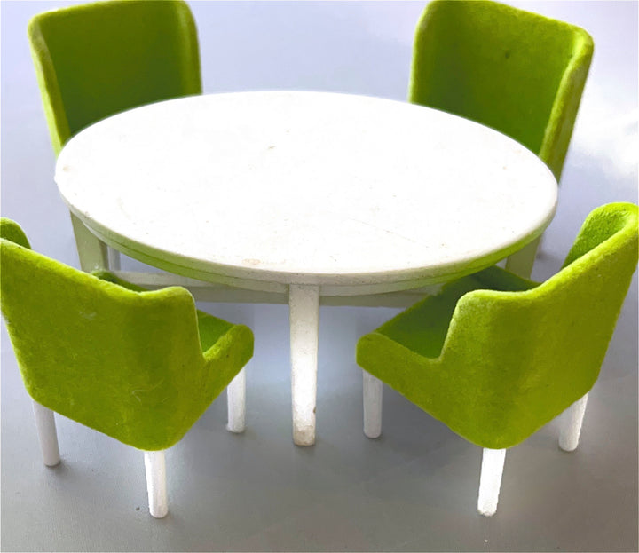 Lundby Dining Room Set, Green EX DISPLAY