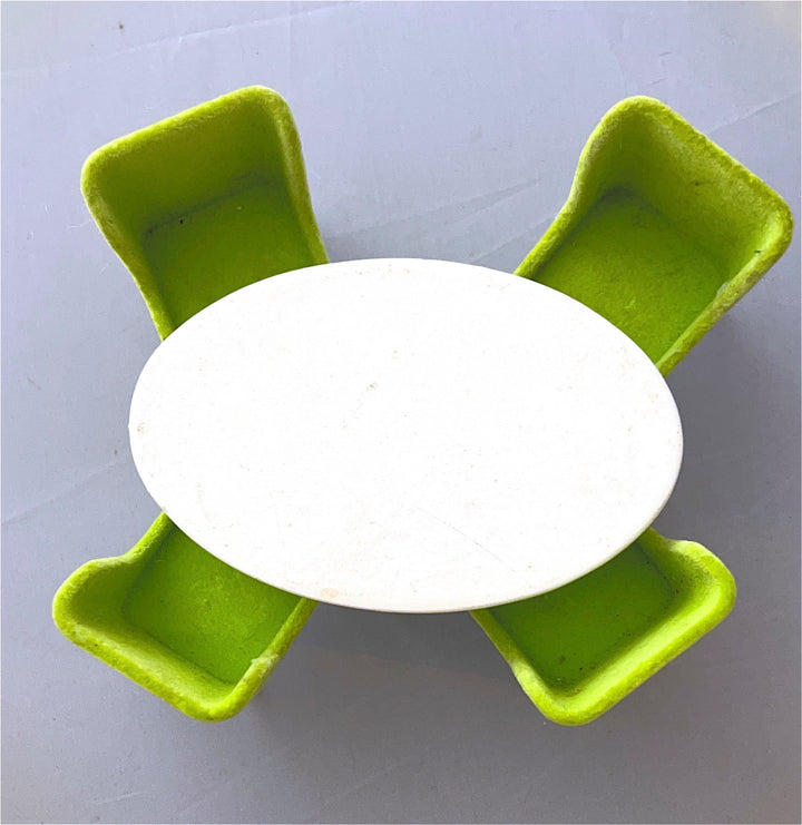 Lundby Dining Room Set, Green EX DISPLAY