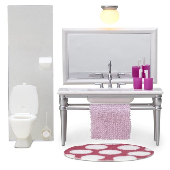 Lundby Creative Bathroom Set with Lights