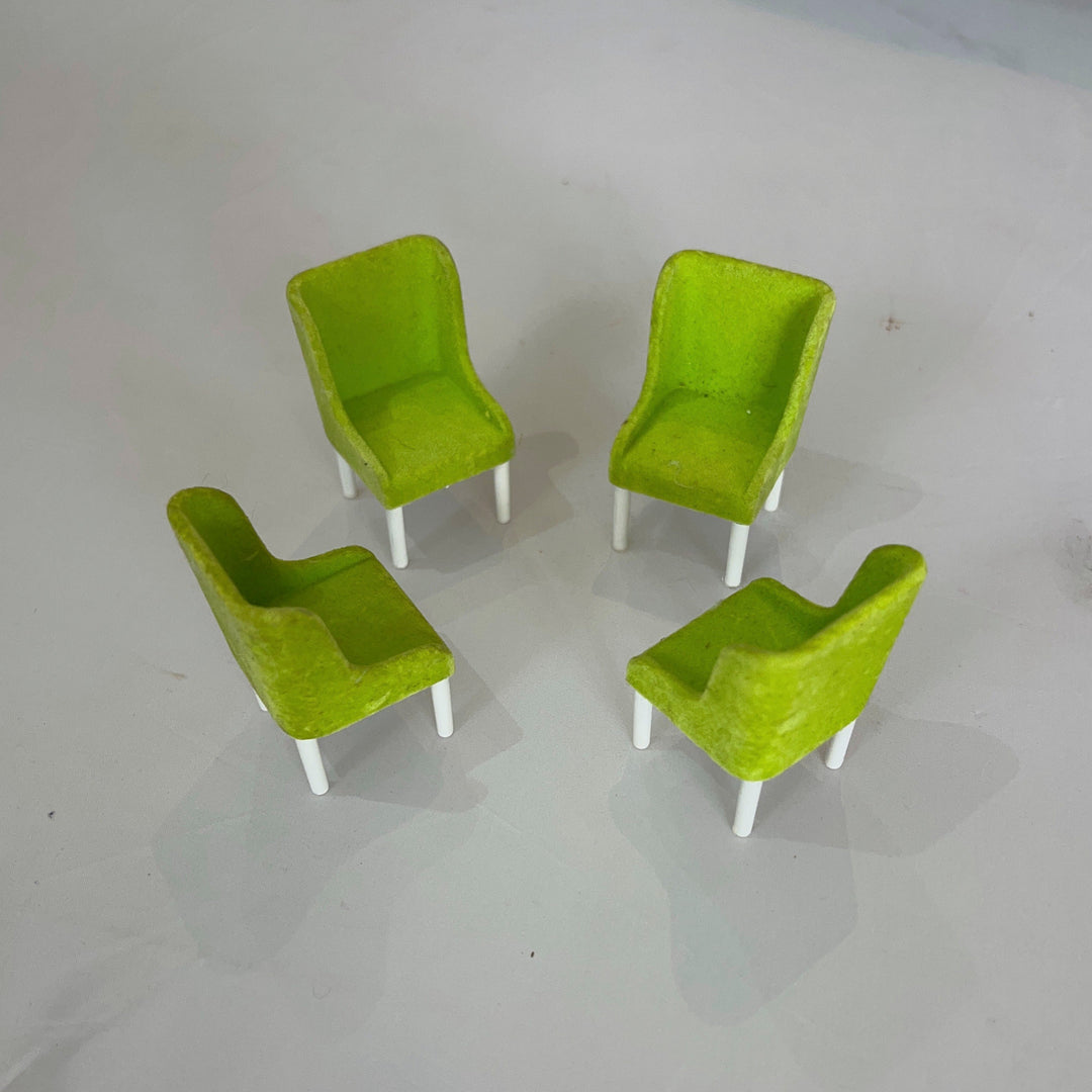 Lundby Dining Chairs, Green EX DISPLAY (Copy)