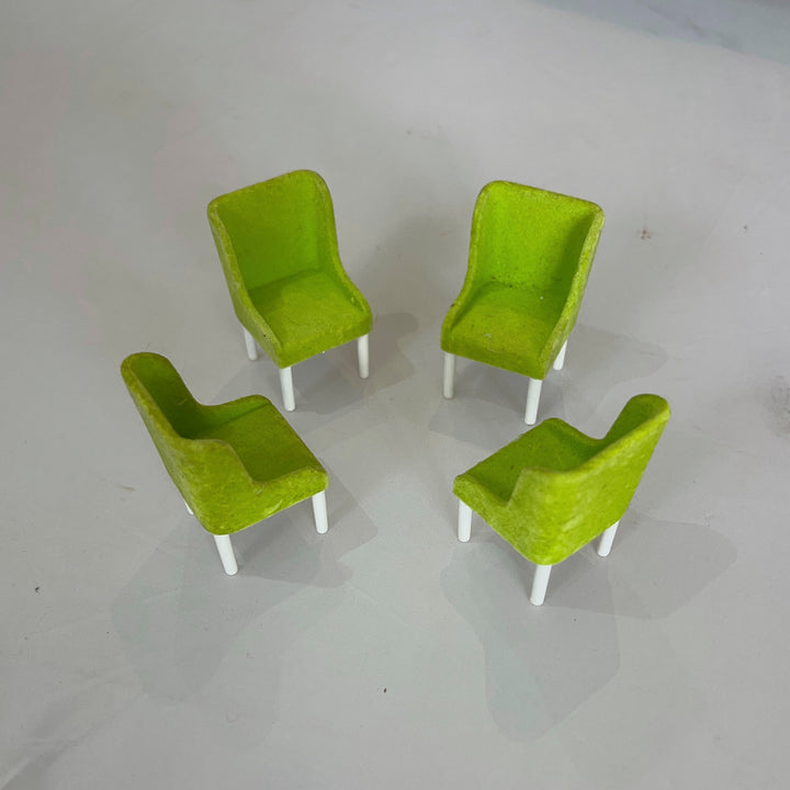 Lundby Dining Chairs, Green EX DISPLAY (Copy)