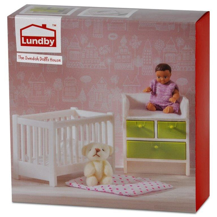 Lundby Crib & Change Table