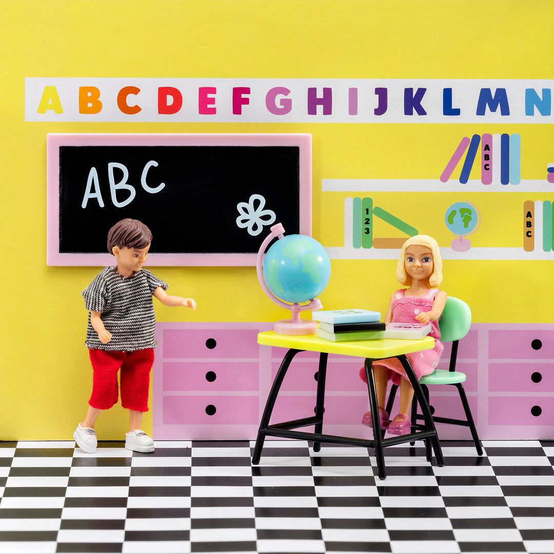 Lundby School Desk & Accessories