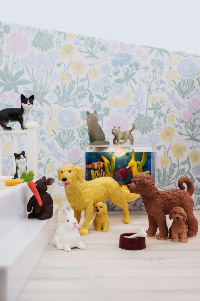 Lundby Dog Family