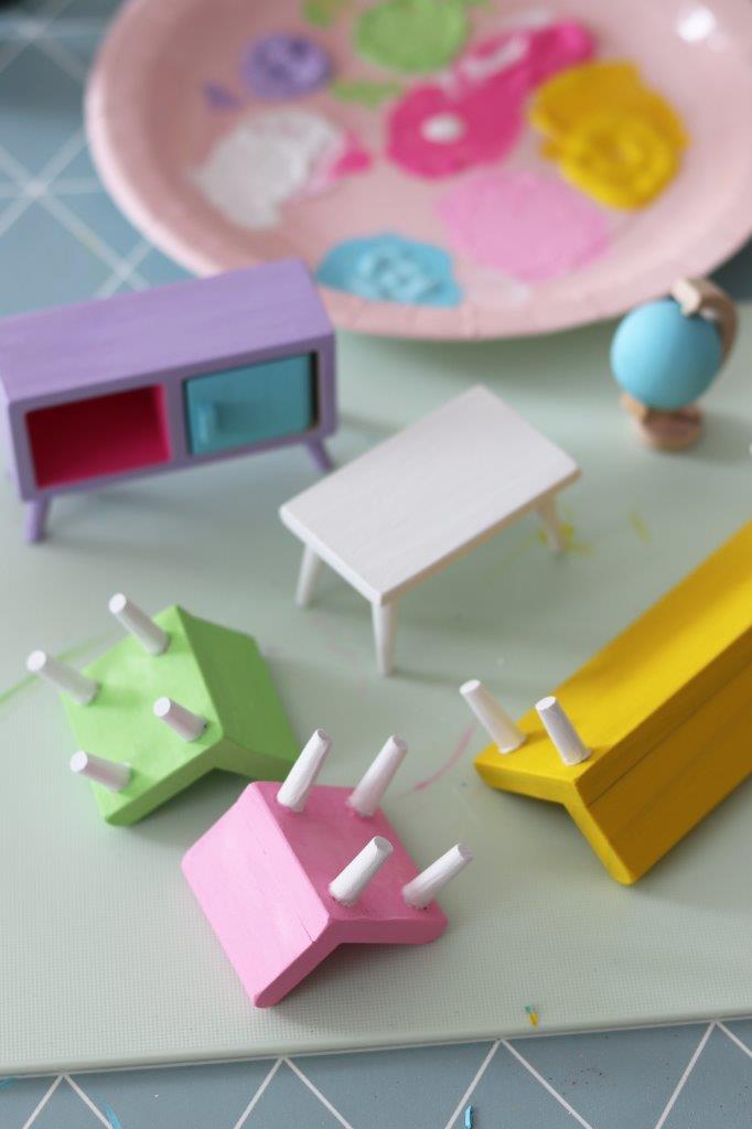 Lundby DIY Bedroom Set