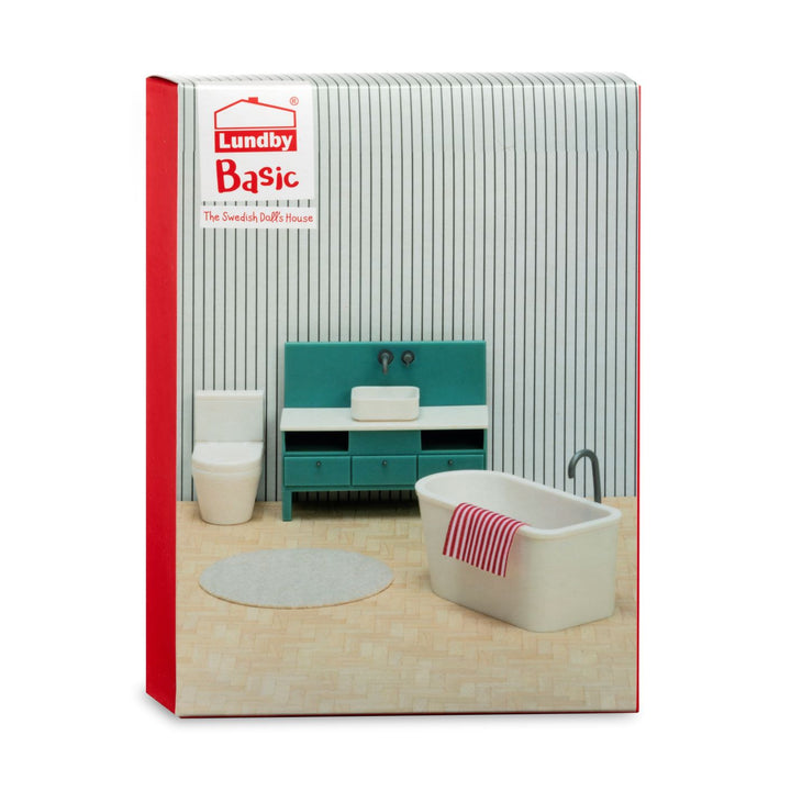 Lundby Basic Bathroom Set