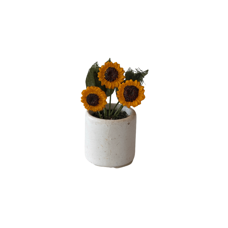 Lundby Doll House Ex-Display - Pot with Sun Flowers