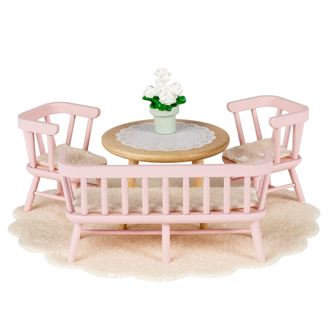 Lundby Doll House Furniture - Dining Room Furniture Set, 4 pcs