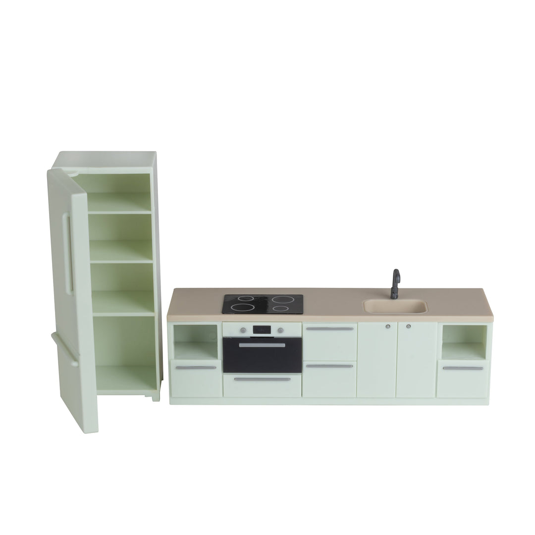 Lundby Doll House Furniture - Basic Kitchen Set