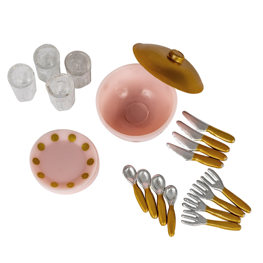 Lundby Doll House Furniture - Dinner Set Accessories