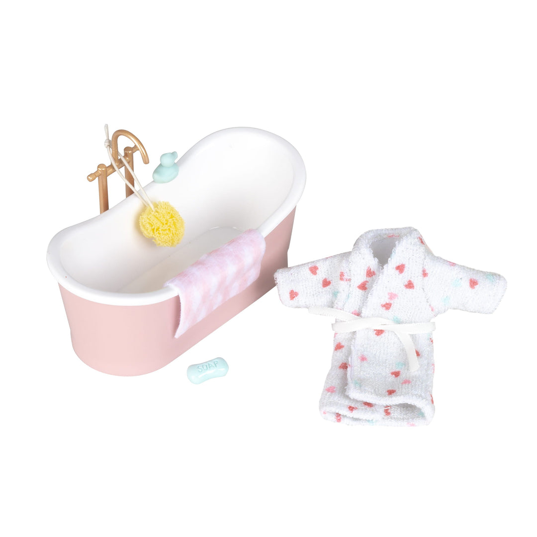 Lundby Doll House Furniture - Bathroom Bath Set