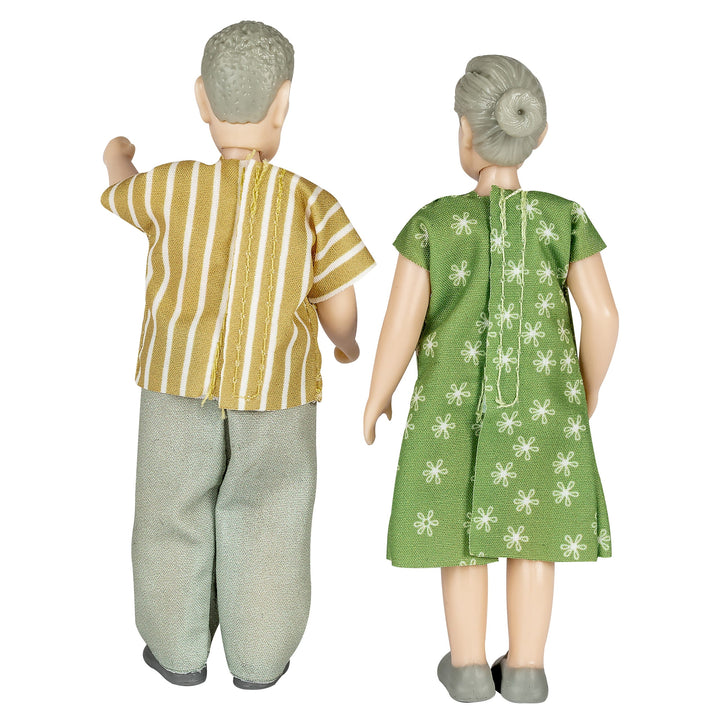 Lundby Doll House Dolls - Elderly Couple Set