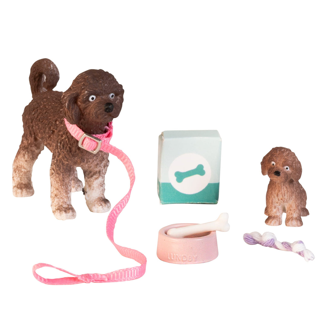 Lundby Doll House Pets - Dog Set, 7pcs