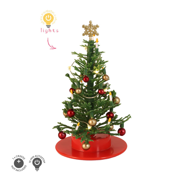 Lundby Doll House Accessories - Christmas Tree Set