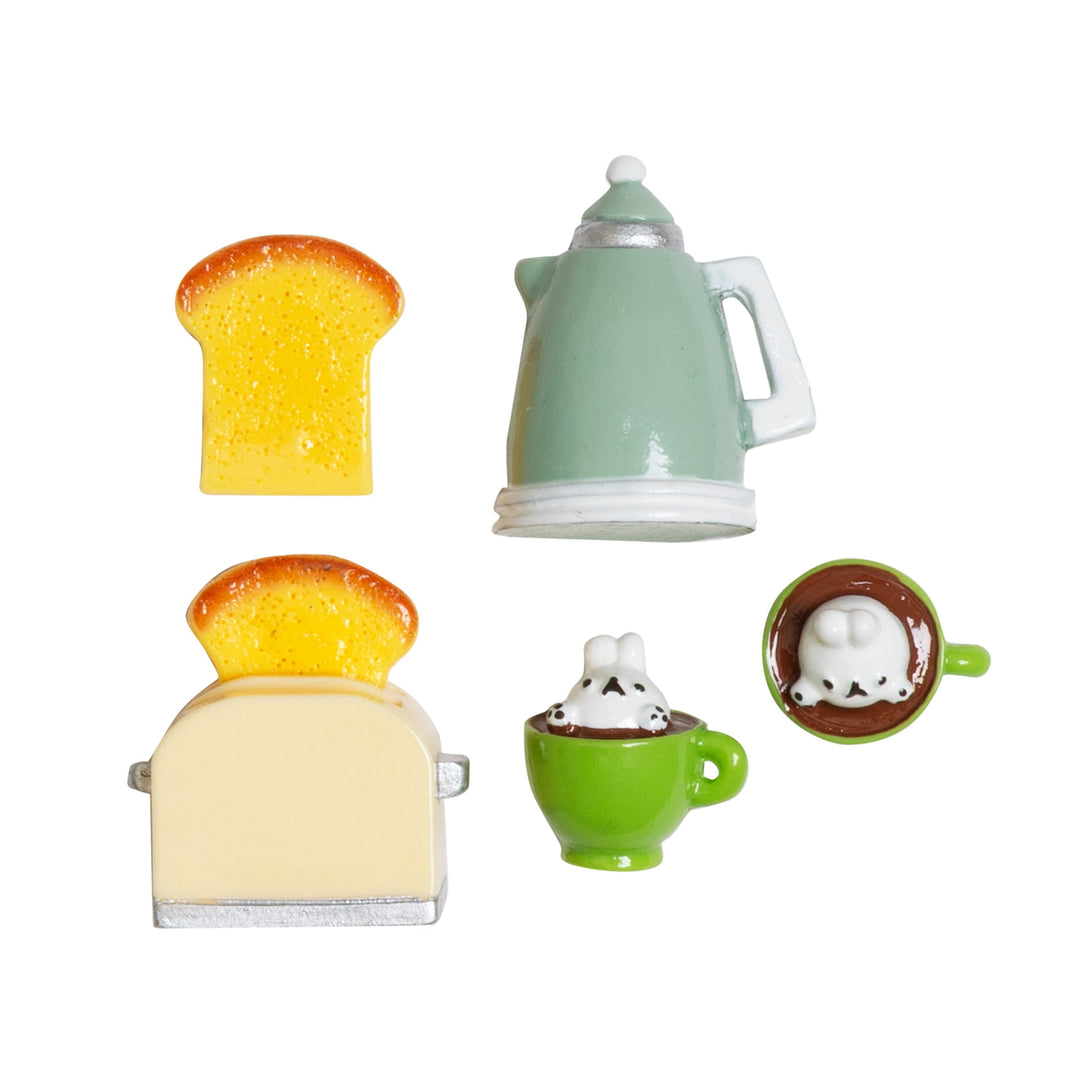 Lundby Doll House Accessories - Toast &amp; Tea Set