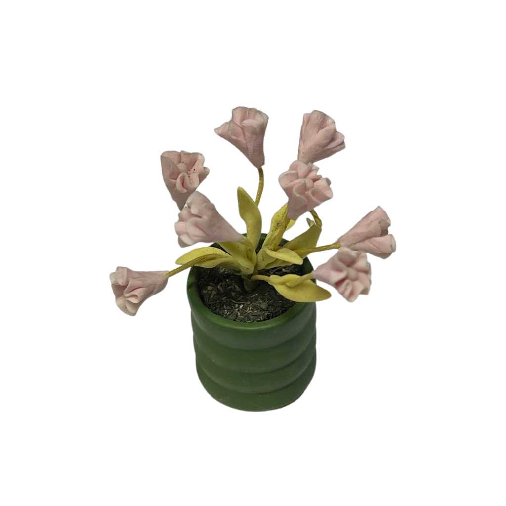 Lundby Dolls House - Light Pink Flowers in Pot