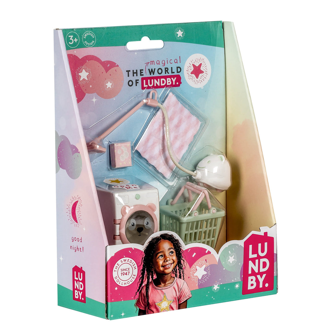 Lundby Doll House Furniture - Cleaning &amp; Laundry Set
