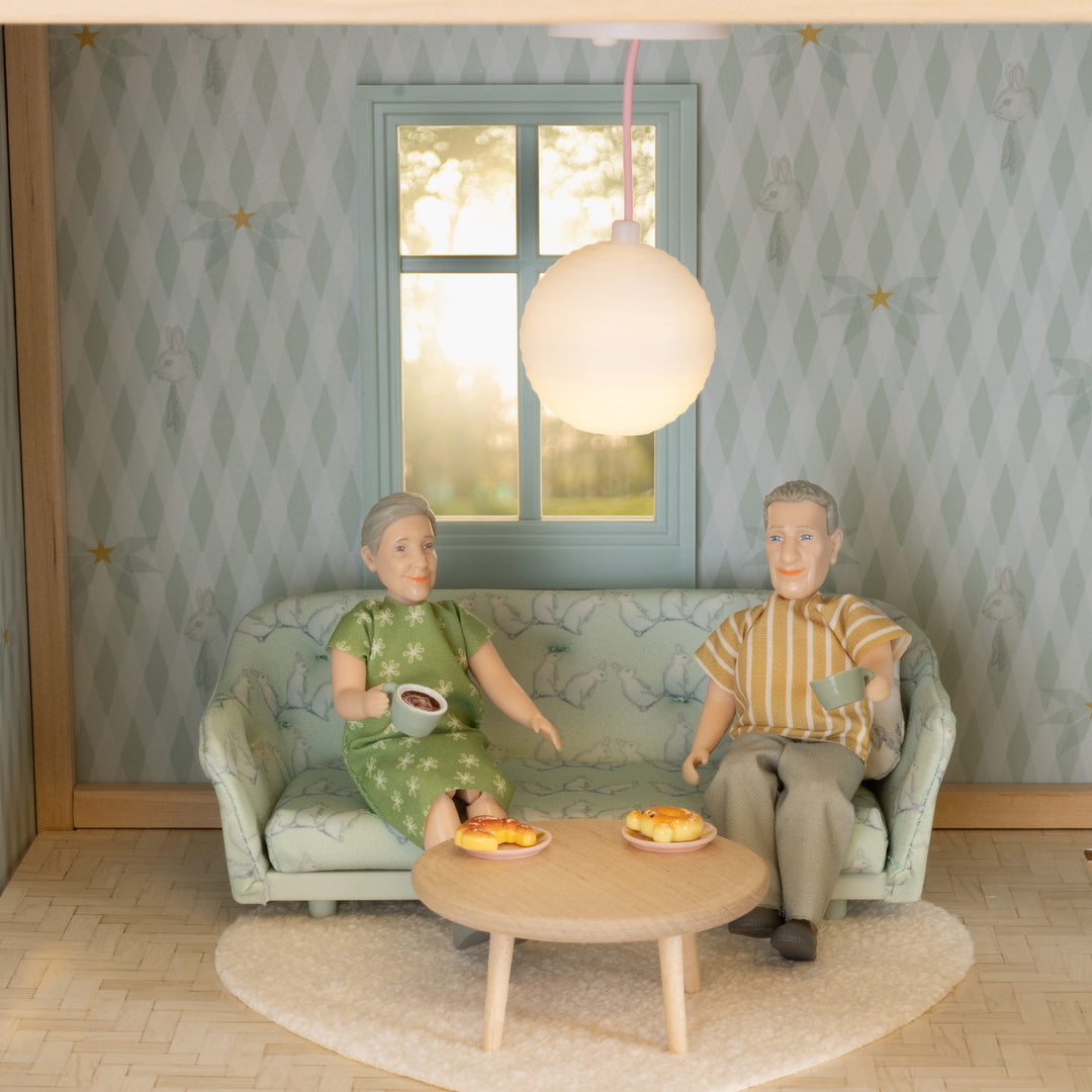 Lundby Doll House Dolls - Elderly Couple Set