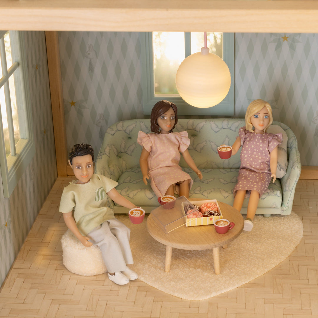 Lundby Doll House Accessories - Coffee &amp; Cakes Set