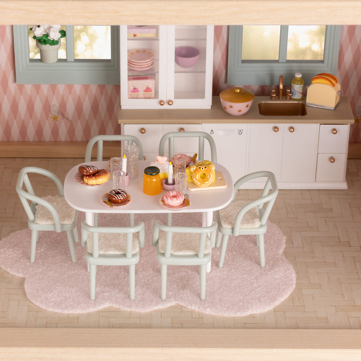 Lundby Doll House Accessories - Coffee &amp; Cakes Set