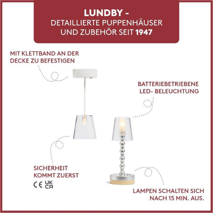 Lundby Floor & Ceiling Lamp