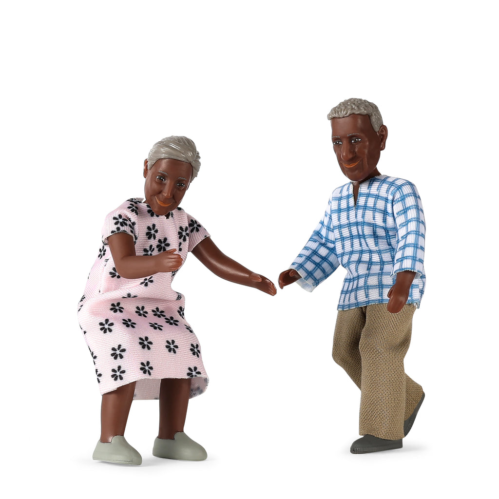 Lundby Dolls House - Billie Dolls Elderly Couple / Grandparents