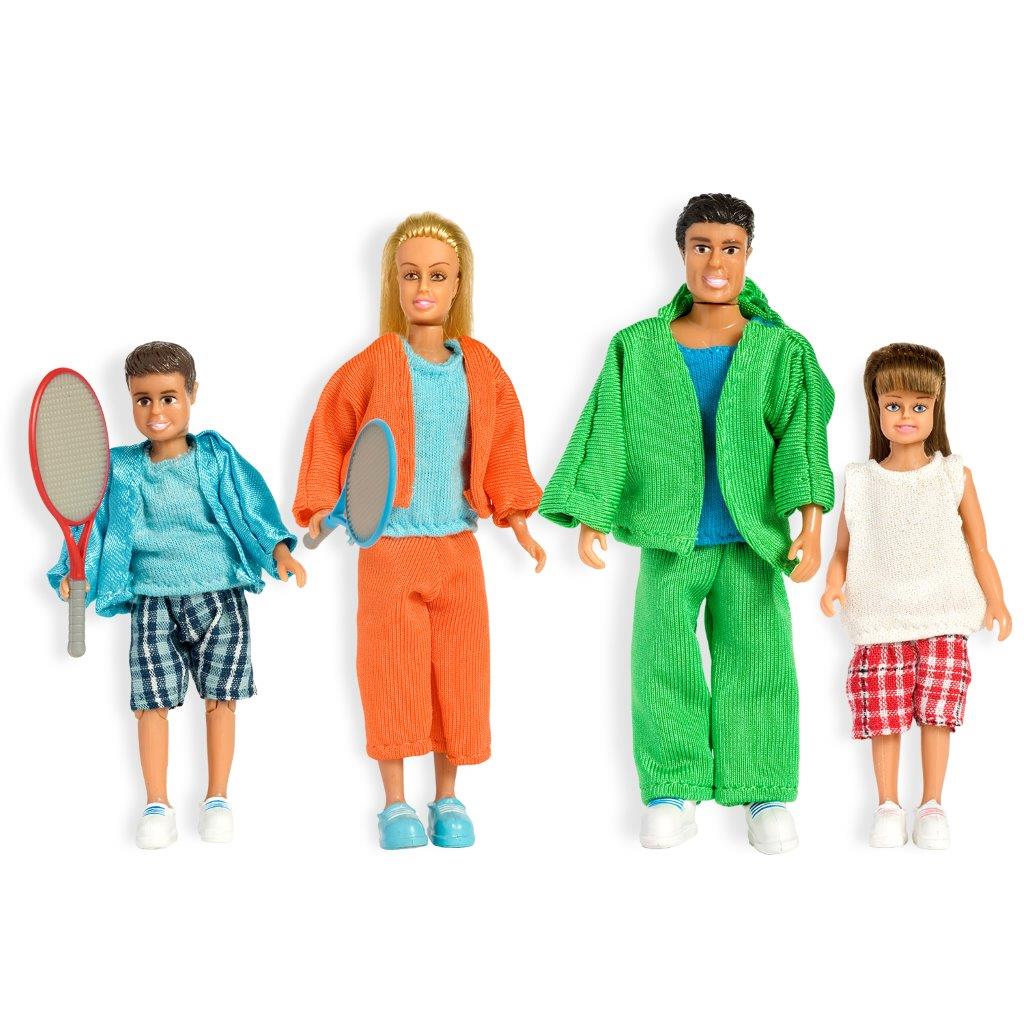Lundby Stockholm Sporty Family Set