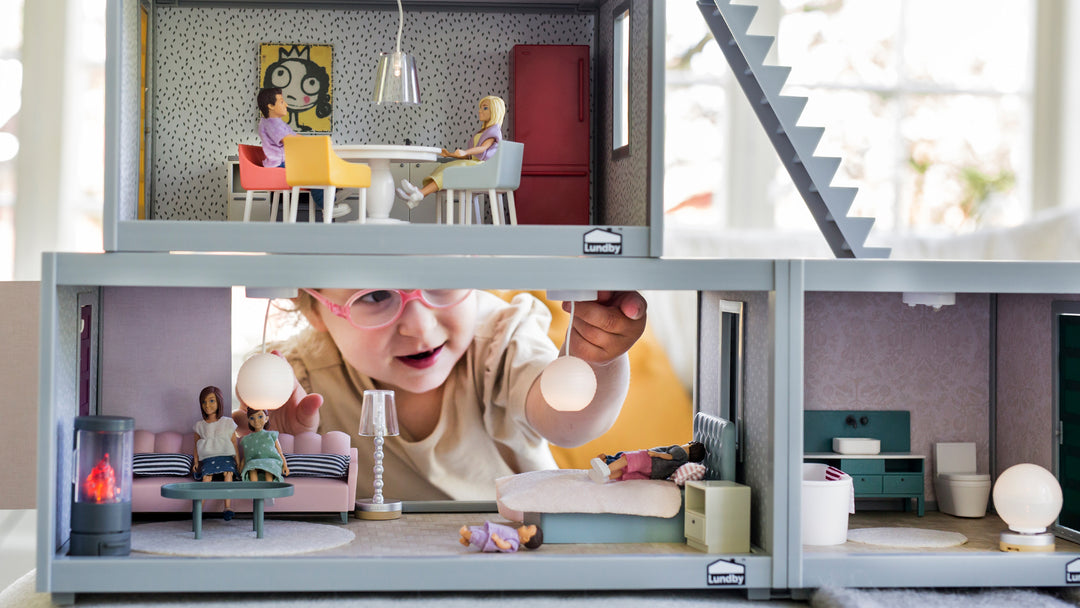 Lundby Basic Bedroom Set