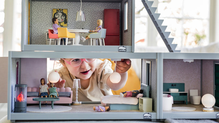 Lundby Basic Bedroom Set