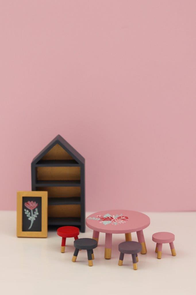Lundby Dolls House - DIY Dining Room Set