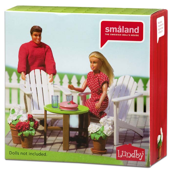 Lundby Dolls House - Garden Furniture